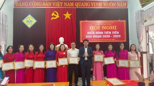 Hội nghị "Điển hình tiên tiến" trường Tiểu học Kỳ Ninh giai đoạn 2020 - 2025