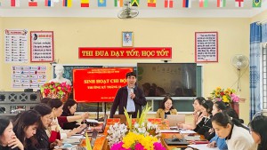 CHI BỘ TRƯỜNG TIỂU HỌC KỲ NINH SINH HOẠT THƯỜNG KỲ THÁNG 11