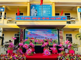 TRƯỜNG TIỂU HỌC KỲ NINH TỔ CHỨC CHƯƠNG TRÌNH CÂU LẠC BỘ: EM YÊU DÂN CA VÍ, GIẶM NGHỆ TĨNH -  NĂM HỌC 2025 - 2026