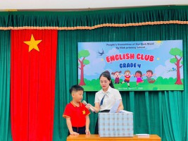 TRƯỜNG TIỂU HỌC KỲ NINH TỔ CHỨC CLB ENGLISH GRADE 4