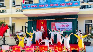 Trường Tiểu học Kỳ Ninh tổ chức tổng kết năm học 2025 - 2026 và Lễ ra trường cho học sinh khối 5