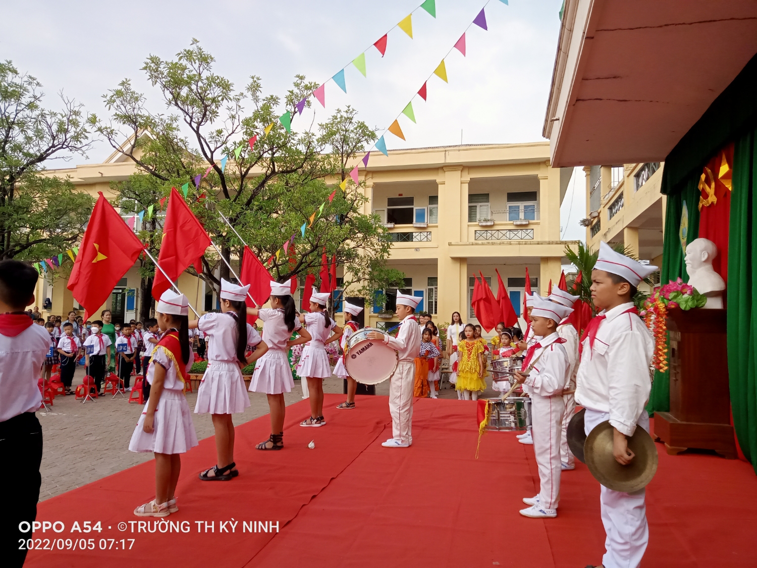 TRƯỜNG TIỂU HỌC KỲ NINH  LONG TRỌNG TỔ CHỨC LỄ KHAI GIẢNG NĂM HỌC 2022 - 2023