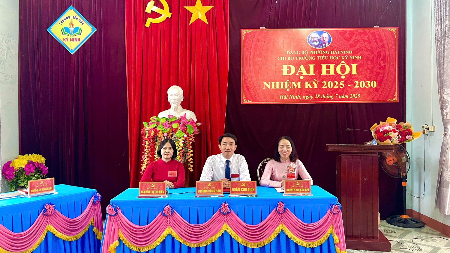 CHI BỘ TRƯỜNG TIỂU HỌC KỲ NINH ĐẠI HỘI NHIỆM KỲ 2025 - 2030